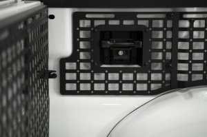 Ford F-150 Bed Side Molle Panels - Passenger Rear - Addictive Desert Designs - Hammer Black - `21-`25